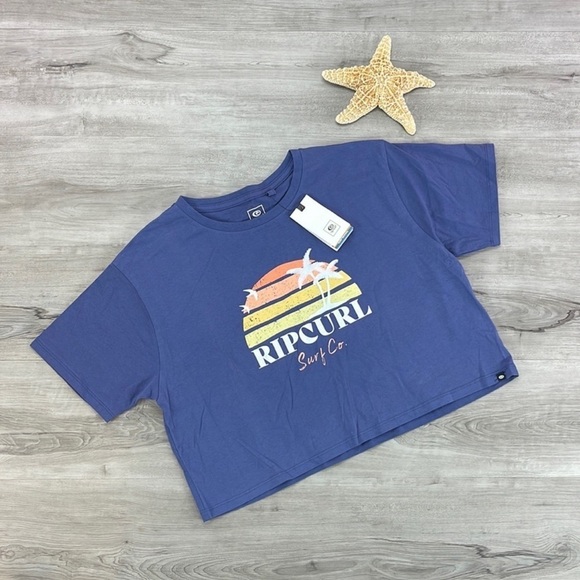 🔆RIP CURL🔆 SAYULITA SUNRISE CROP TEE - Picture 3 of 13